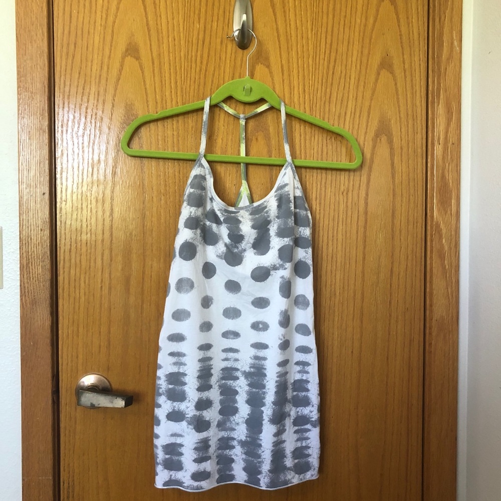 Lululemon Grey Tie-dye Tank Top Sz 8